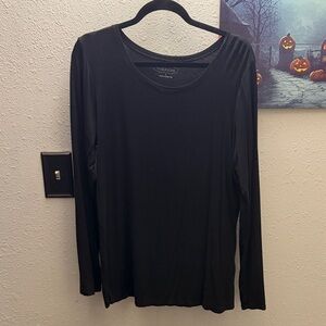 Maurices Classic Black Long Sleeve Top